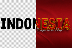 Indonesia 3D editable text effect Product Image 2