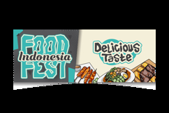 Indonesia food festival campaign banner and poster template Product Image 2
