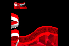 Indonesia independence day 2025 twibbon banner template conc Product Image 2