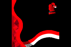 Indonesia independence day 2025 twibbon banner template desi Product Image 2