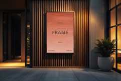 Indoor Framed Poster Mockup Product Image 2
