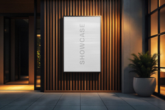 Indoor Framed Poster Mockup Product Image 4