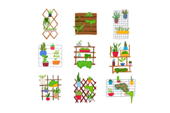 indoor vertical garden set cartoon Product Image 1