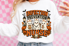 Infection Prevention Nurse Halloween PNG Product Image 3