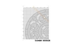 Infinite Symmetry Premium Round Cross Stitch Design - Tango Stitch