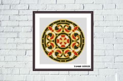 Infinite Symmetry Premium Round Cross Stitch Design - Tango Stitch