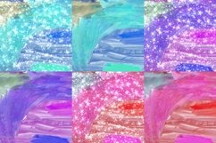 Infinity Watercolor Digital Papers Glitter Background Product Image 2