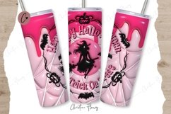 3D Inflated Halloween Tumbler Wrap PNG Product Image 1