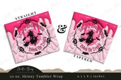 3D Inflated Halloween Tumbler Wrap PNG Product Image 2