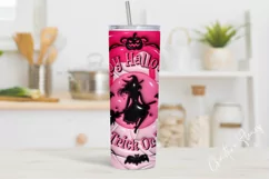 3D Inflated Halloween Tumbler Wrap PNG Product Image 3