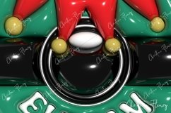Elf Cam 3D Christmas Ornament Sublimation Product Image 3