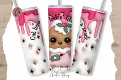3D Inflated Out Here Lookin Like a Snack Tumbler Wrap PNG Product Image 1