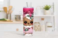 3D Inflated Out Here Lookin Like a Snack Tumbler Wrap PNG Product Image 2