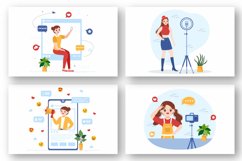 12 Celebrity Influencer Illustration Product Image 2