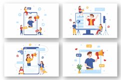 12 Celebrity Influencer Illustration Product Image 3