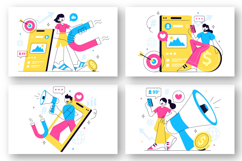 10 Influencer Marketing Illustration Product Image 3