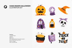 Bubbly Hand Drawn Halloween Illustration Set Product Image 2