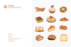 Yummy Choco Bakery Illustration Set Product Image 5