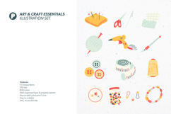 Playful Craft and Art Essentials Illustration Set Product Image 5
