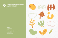 Autumn Sensation Abstract Organic Shapes Illustration Set Product Image 5