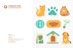Brightly Cute Home Pet Care Illustration Set Product Image 5