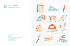 Bright &amp; Cute Stationery Illustration Set Product Image 5