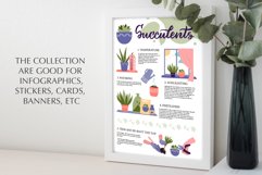 Plant pot constructor &amp; Creator. Plants care elements set Product Image 8