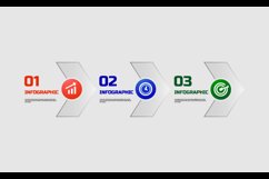 Infographic glass morphism banner design Product Image 2