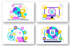 10 Universal Access to Information Illustration Product Image 2