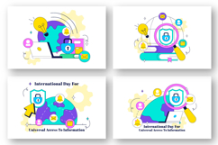 10 Universal Access to Information Illustration Product Image 3