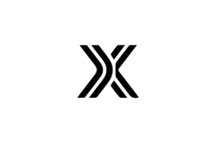 Initial x letter logo icon for business branding and company Product Image 1