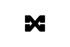 Initial x letter logo icon for business branding and company Product Image 1