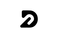 Initial D Logo Template Graphic Company or Business Branding Product Image 1
