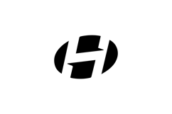 Initial h letter logo template minimalist icon vector Product Image 1