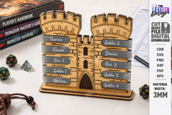 RPG Initiative Trackers Laser Cut Bundle | Game Master | CNC Product Image 13