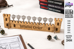 RPG Initiative Trackers Laser Cut Bundle | Game Master | CNC Product Image 2