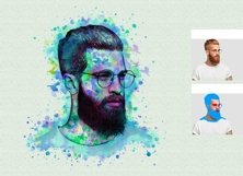 Ink Drop Painting Photoshop Action Product Image 11