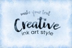 Watercolor &amp; Ink Text &amp; Shape Maker Product Image 18