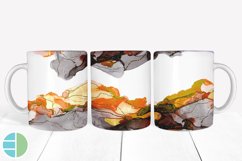 Alcohol Ink Mug Geode Mug Watercolor Coffee Cup Sublimation Product Image 9