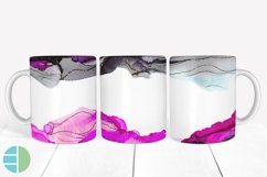 Alcohol Ink Mug Geode Mug Watercolor Coffee Cup Sublimation Product Image 4