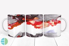 Alcohol Ink Mug Geode Mug Watercolor Coffee Cup Sublimation Product Image 8