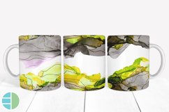 Alcohol Ink Mug Geode Mug Watercolor Coffee Cup Sublimation Product Image 6