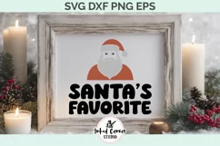 Santa's Favorite | Christmas SVG DXF PNG EP Product Image 6