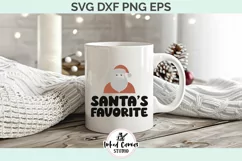 Santa's Favorite | Christmas SVG DXF PNG EP Product Image 3