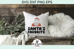 Santa's Favorite | Christmas SVG DXF PNG EP Product Image 4