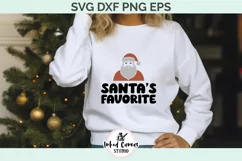 Santa's Favorite | Christmas SVG DXF PNG EP Product Image 5