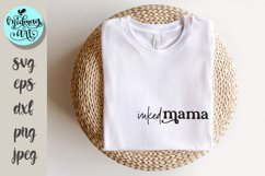 Inked mama svg, mom svg Product Image 1