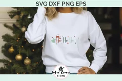 Ho Ho Ho Christmas | Christmas SVG DXF PNG EPS Product Image 3