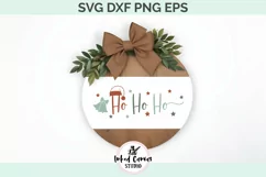 Ho Ho Ho Christmas | Christmas SVG DXF PNG EPS Product Image 5