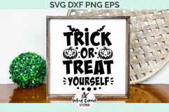 Trick or Treat Yourself Halloween SVG DXF PNG EPS Product Image 2